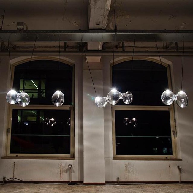 Alex de Witte hanglamp Momentum Triple door Studio Alex de Witte