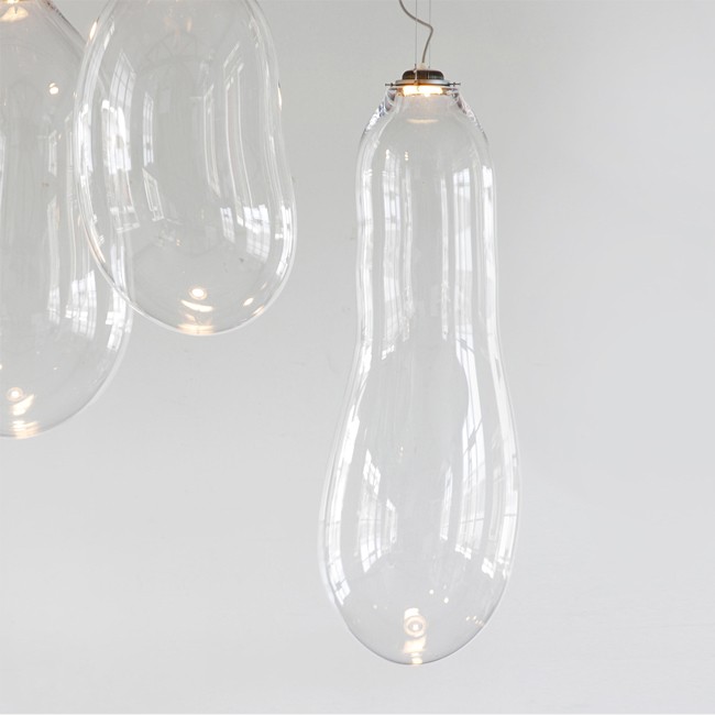 Alex de Witte hanglamp The Big Bubble Transparent door Studio Alex de Witte
