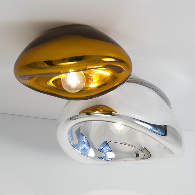 Alex de Witte wandlamp / plafondlamp Aurum Medium door Studio Alex de Witte