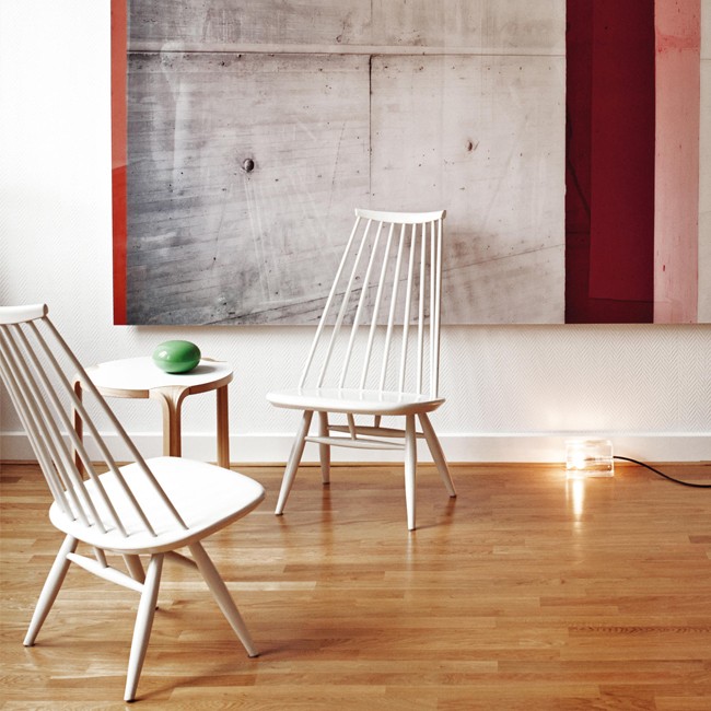 Artek loungestoel Mademoiselle Lounge Chair door Ilmari Tapiovaara