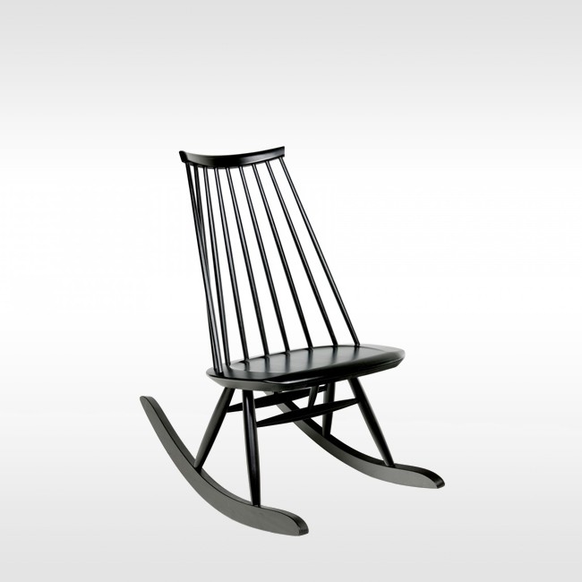 Artek schommelstoel Mademoiselle Rocking Chair door Ilmari Tapiovaara