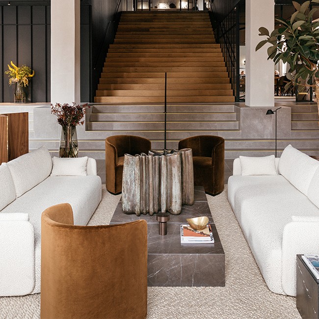 Audo bank Offset Sofa 3-zits door Norm Architects