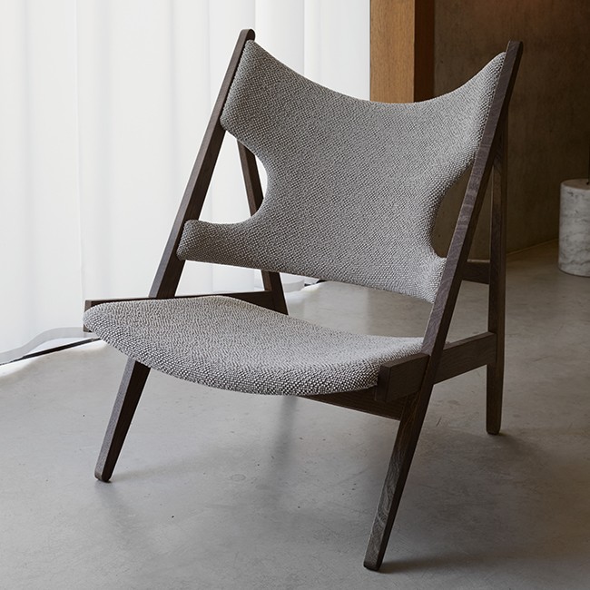 Audo loungestoel Knitting Chair Textiel door Ib Kofod-Larsen