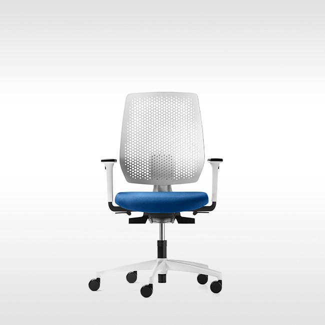 Dauphin Trendoffice bureaustoel Speed-O Membraan SP76195 White door Gorgi Design