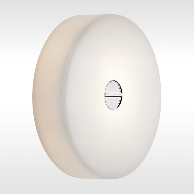 Flos wandlamp / plafondlamp Mini Button door Piero Lissoni