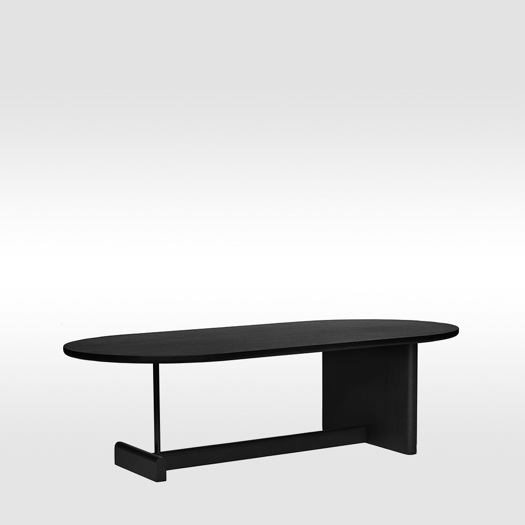 Fogia salontafel Koku Sofa Table Oval door Norm Architects