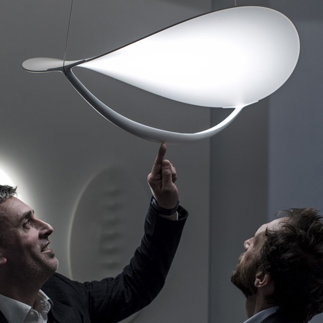 Foscarini hanglamp Plena door Eugenio Gargioni & Guillaume Albouy