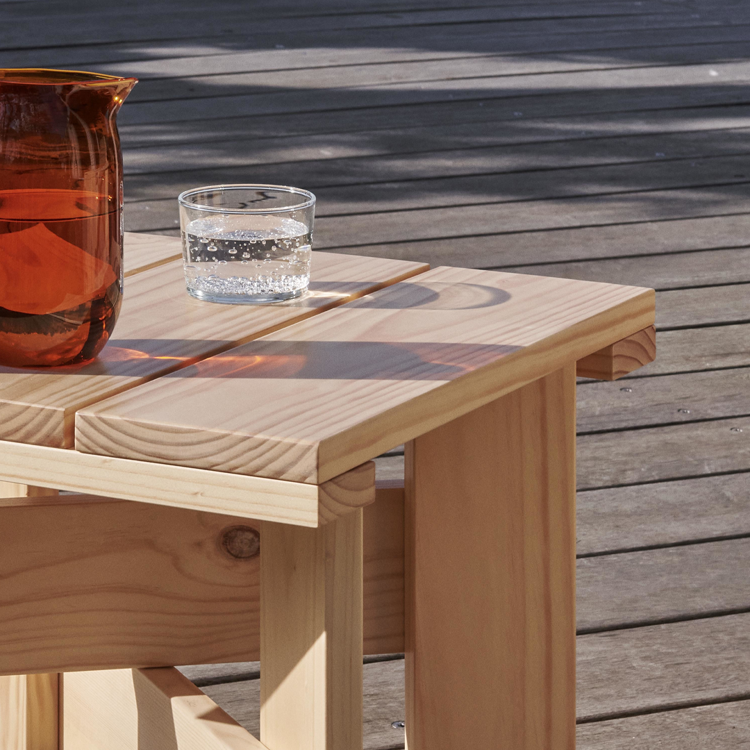 HAY bijzettafel Crate Low Table door Gerrit Rietveld