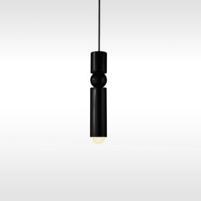 Lee Broom hanglamp Fulcrum Light Matte Black door Lee Broom