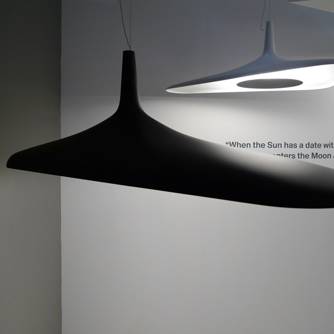 Luceplan hanglamp D89s Soleil Noir door Odile Decq