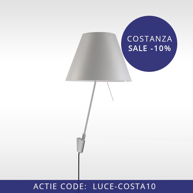 Luceplan wandlamp D13 a.pi. Costanzina door Paolo Rizzatto
