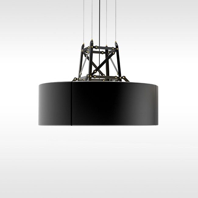 Moooi hanglamp Construction Lamp Suspended Large door Joost van Bleiswijk