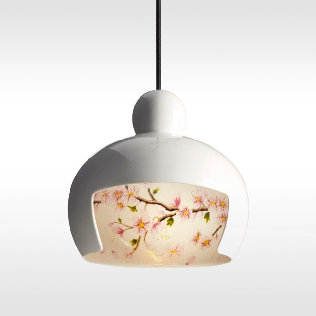 Moooi hanglamp Juuyo Peach Flowers door Lorenza Bozzoli