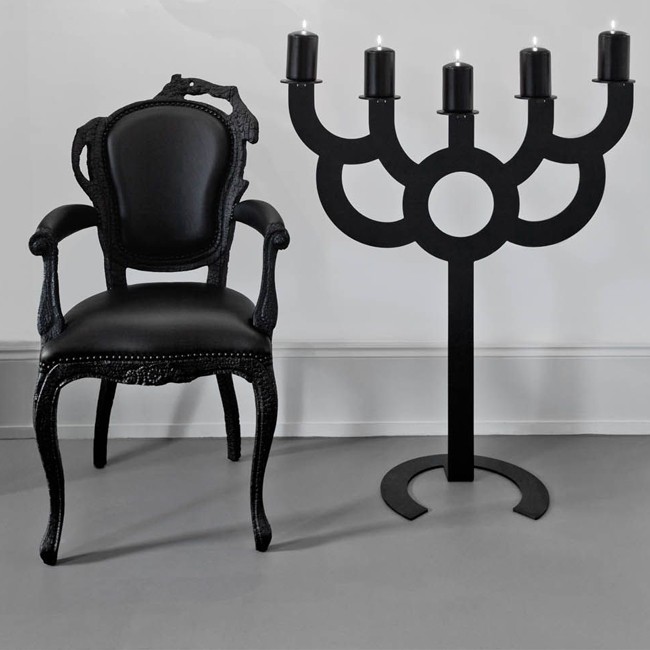 Moooi stoel Smoke Dining Armchair door Maarten Baas