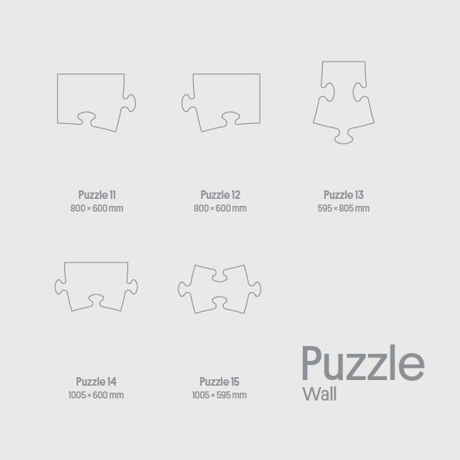 Mute Design akoestisch wandpaneel Puzzle door Kate & Paul Brooks