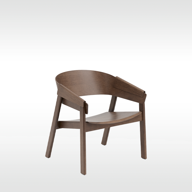 Muuto loungestoel Cover Lounge Chair door Thomas Brentzen