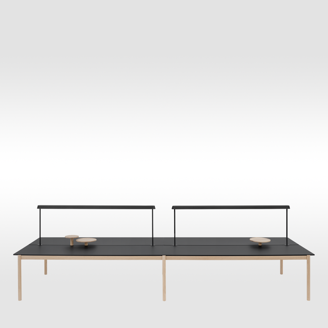 Muuto tafel Linear System Configuratie 3 door Thomas Bentzen