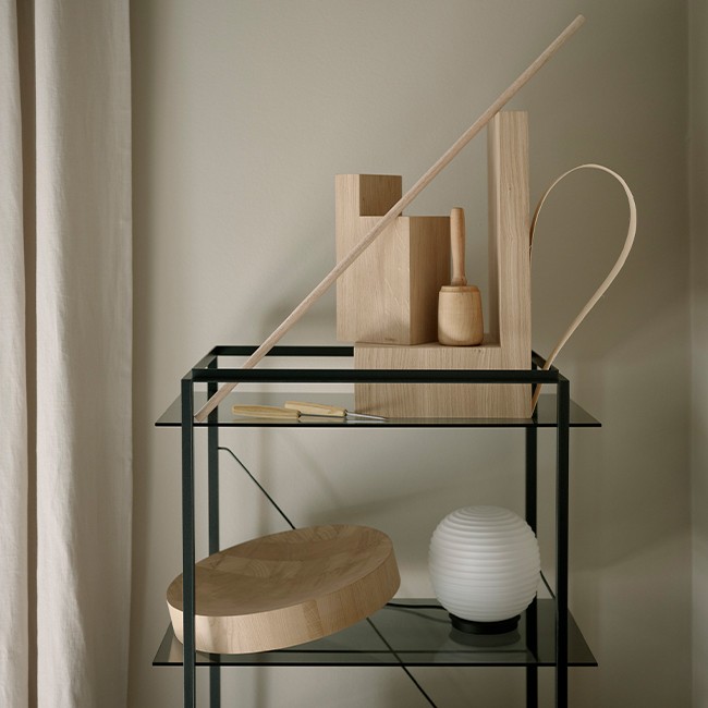 New Works tafellamp Lantern Globe Table Lamp door Anderssen & Voll