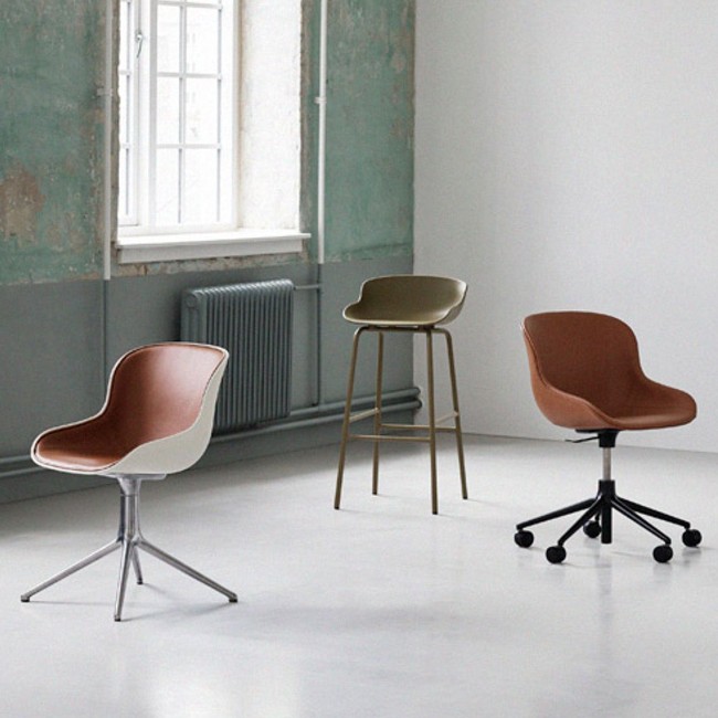 Normann Copenhagen bureaustoel Hyg Chair Swivel 5W door Simon Legald