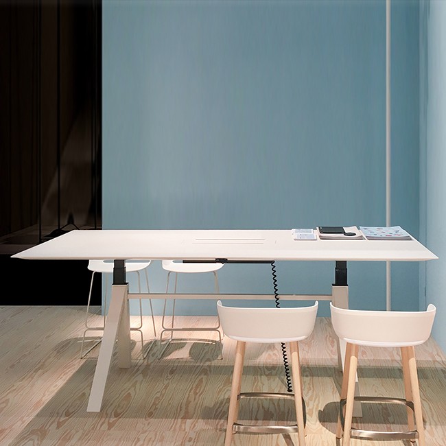 Pedrali bureau Arki Table Adjustable Manueel door Pedrali R&D