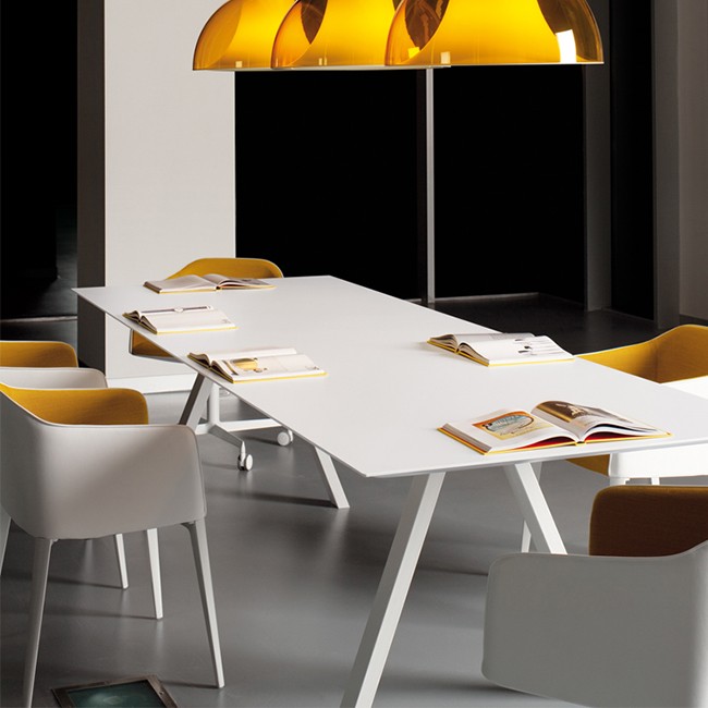 Pedrali tafel Arki Table Fenix NTM® Black door Pedrali R&D