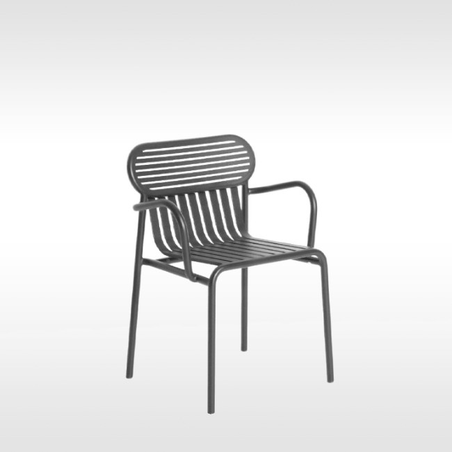 Petite Friture stoel Week-End Chair Met Armleuning door Studio BrichetZiegler