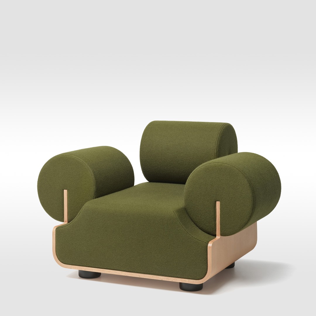Spectrum fauteuil MVPHE Chair door Piet Hein Eek
