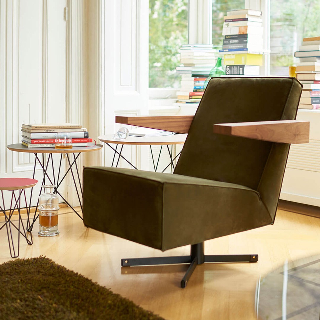 Spectrum fauteuil Press Room Chair door Gerrit Rietveld