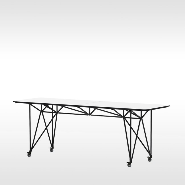 System 180 hoge tafel K-Series High Table KS28 BlackLine door System 180