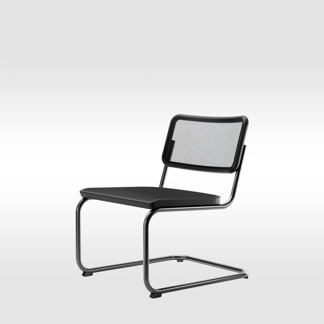 Thonet fauteuil Serie S 32 N Netweave door Michael Breuer & Mart Stam