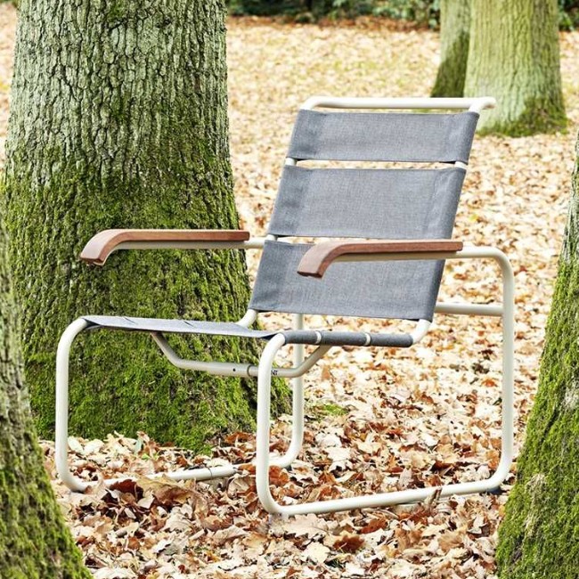 Thonet outdoor fauteuil S 35 N Thonet All Seasons door Marcel Breuer