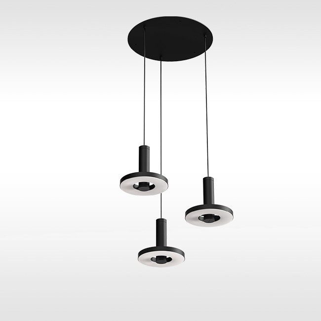Tonone hanglamp Beads 3 in Circle door Anton de Groof