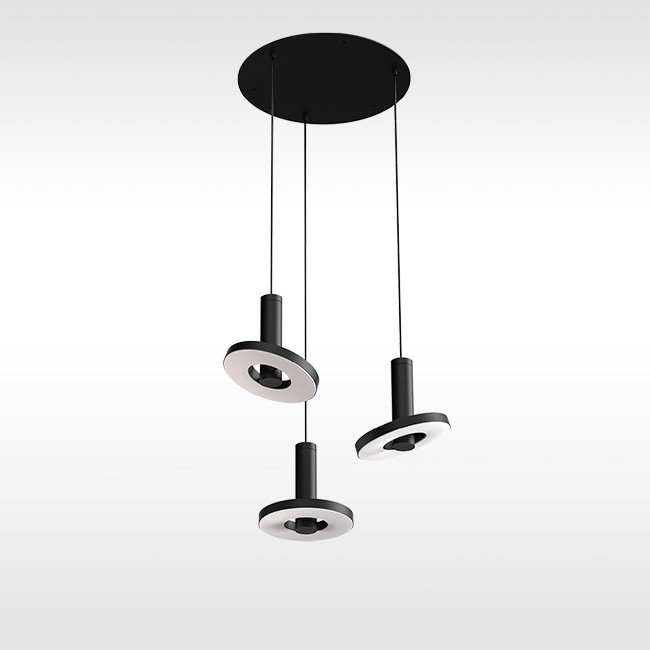 Tonone hanglamp BEADS 3 in Circle door Anton de Groof