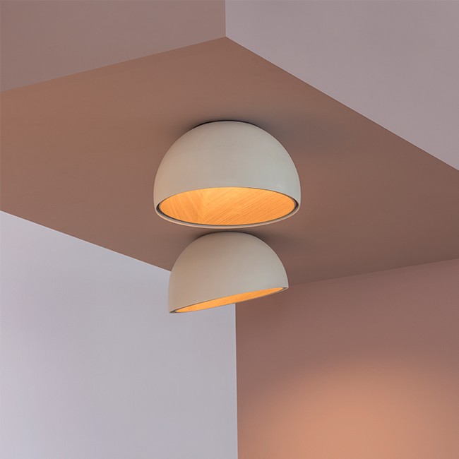 Vibia plafondlamp Duo 4878. door Ramos & Bassols