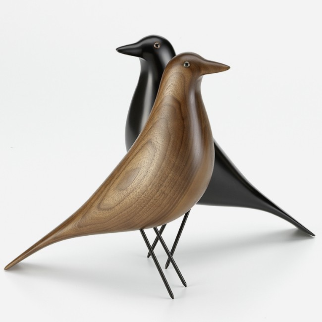 Vitra accessoires Eames House Bird Walnoot door Charles en Ray Eames