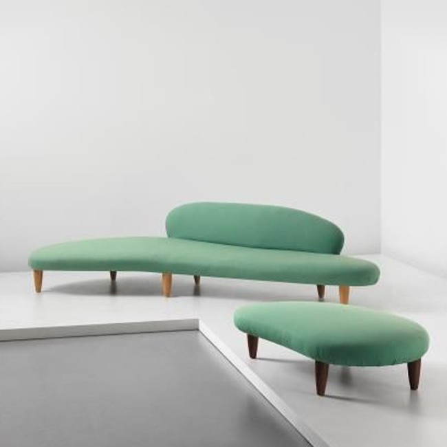 Vitra bank Freeform Sofa door Isamu Noguchi