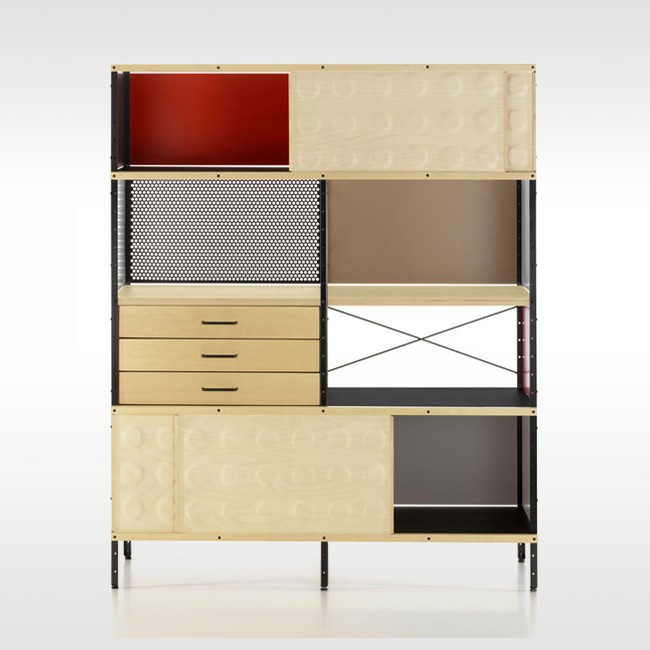 Vitra boekenkast Eames Storage Unit ESU Bookcase door Charles & Ray Eames