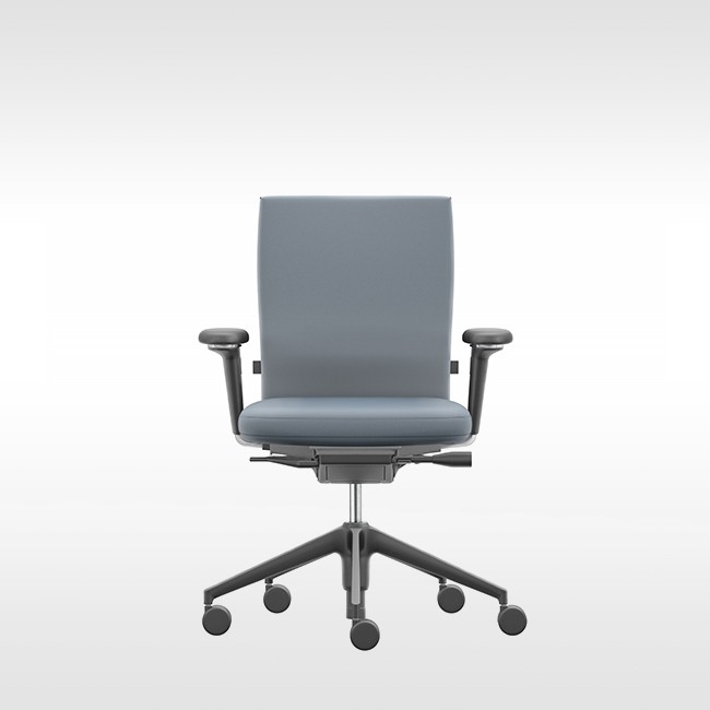 Vitra bureaustoel ID Soft met 2D / 3D Armleuning door Antonio Citterio