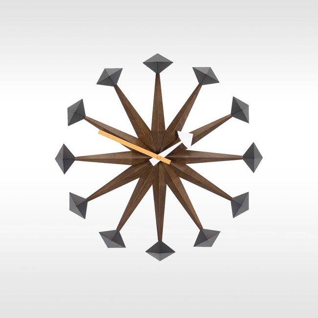 Vitra klok Polygon Clock door George Nelson