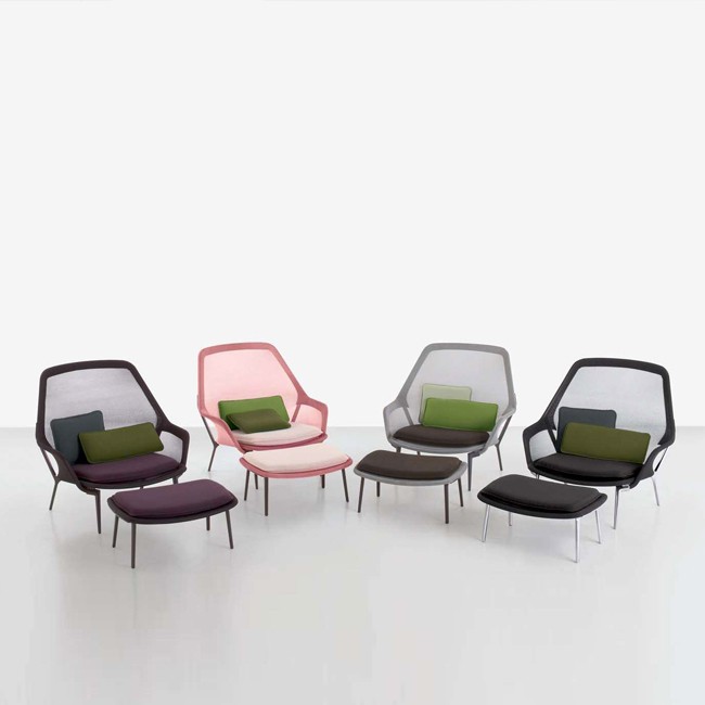 Vitra loungechair Slow Chair door Ronan & Erwan Bouroullec