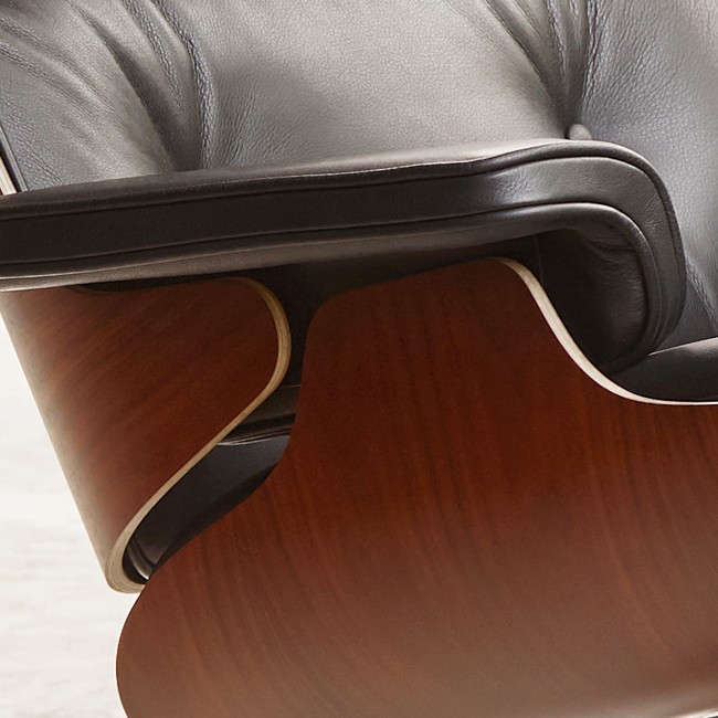 Vitra loungestoel Eames Lounge Chair Amerikaans Kersenhout door Charles & Ray Eames