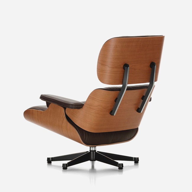 Vitra loungestoel Eames Lounge Chair Amerikaans Kersenhout door Charles & Ray Eames