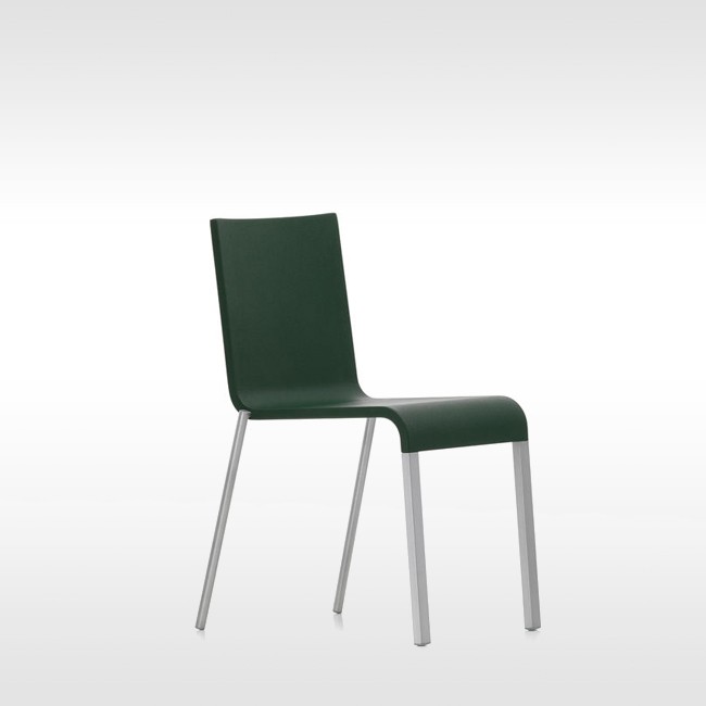 Vitra stoel .03 zilver onderstel door Maarten van Severen