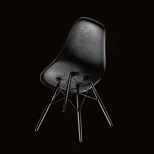 laden Buskruit Gezichtsveld Vitra Stoel Eames Fiberglass Side Chair DSW (esdoorn Goud) Door Charles &  Ray Eames | Designlinq