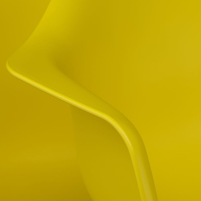 Vitra stoel Eames Plastic Armchair DAL Sunlight bekleed door Charles & Ray Eames