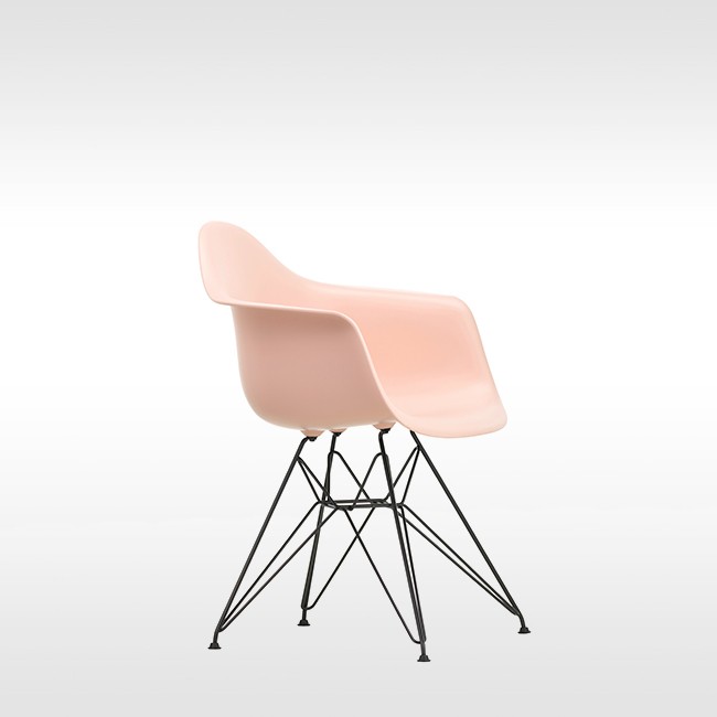 Vitra stoel Eames Plastic Armchair DAR (gepoedercoat onderstel) door Charles & Ray Eames