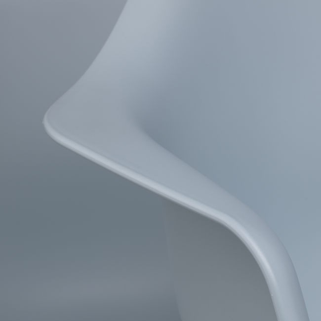 Vitra stoel Eames Plastic Armchair DAR (gepoedercoat onderstel) door Charles & Ray Eames