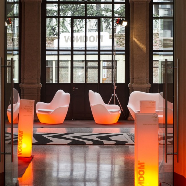 Vondom loungestoel Sabinas Lounge Chair door Javier Mariscal